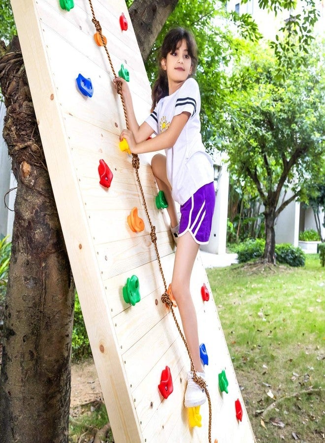 REZNOR مجموعة مقابض تسلق الصخور ريزنور بريميوم على شكل مثلث - مقابض متينة مستوحاة من الحجر، عبوة من 12 قطعة - Image 2